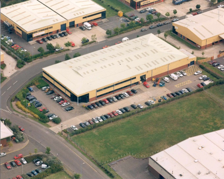 Coventry factory satellite view